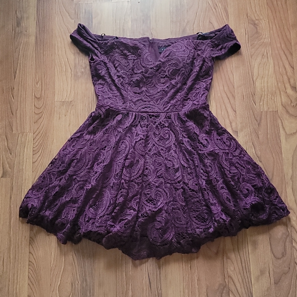 Maroon Prom Dress